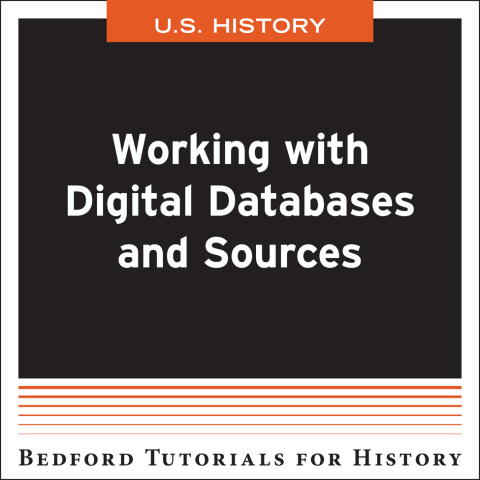 Cover image for book Working with Digital Databases and Sources - US