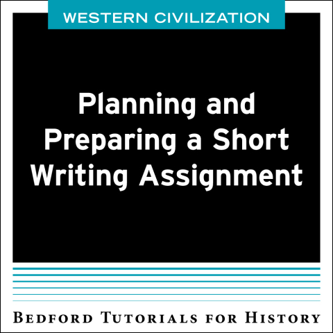 Cover image for book CM BHT Planning for a Short Writing Assignment - West