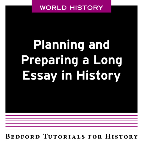 Cover image for book CM BHT How to Prepare for a Long Essay - World