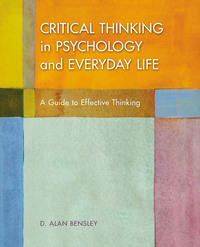 critical thinking in psychology 2nd edition by john ruscio