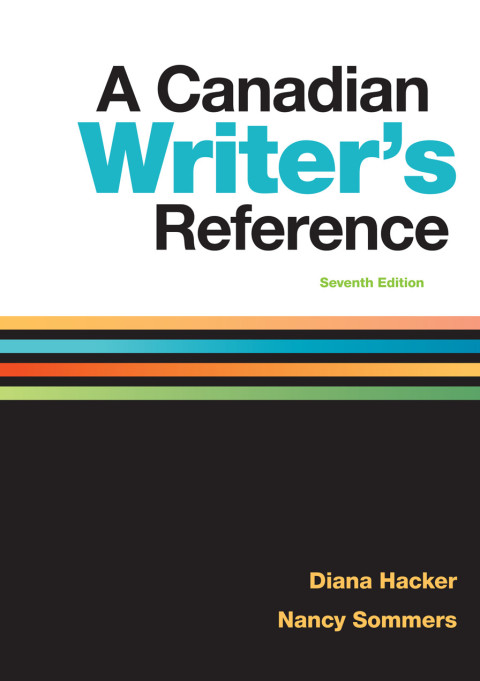 Cover image for book A Canadian Writer's Reference