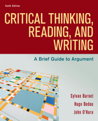Cover image: Critical Thinking, Reading, and Writing 10th edition 9781319194512