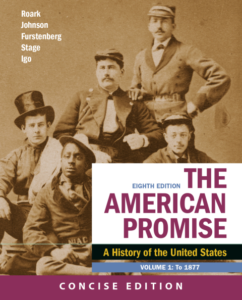 Cover image for book The American Promise: A Concise History, Volume 1