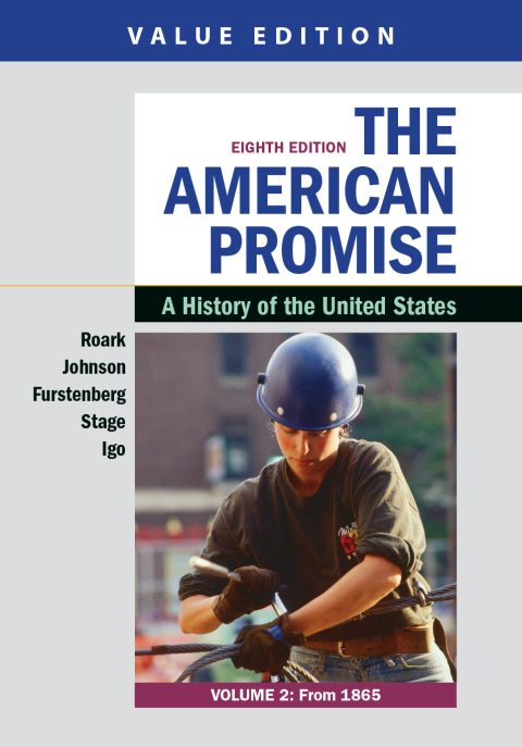 Cover image for book The American Promise, Value Edition, Volume 2