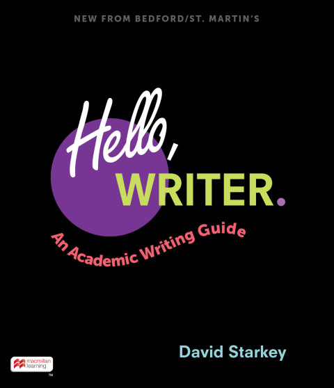Cover image for book Hello, Writer.