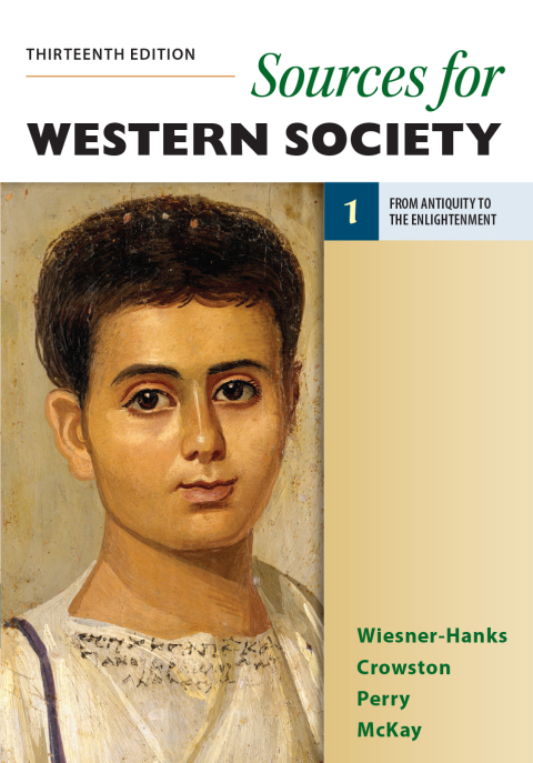 Cover image for book Sources for Western Society, Volume 1