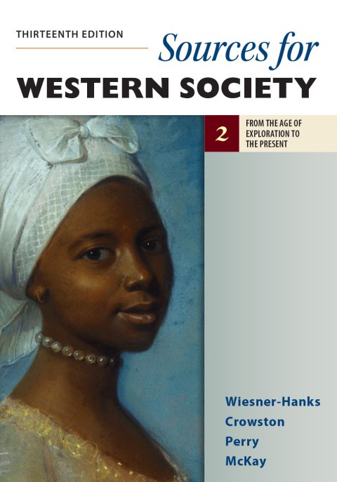 Cover image for book Sources for Western Society, Volume 2