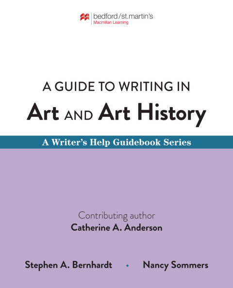 Cover image for book A Guide to Writing in Art and Art History
