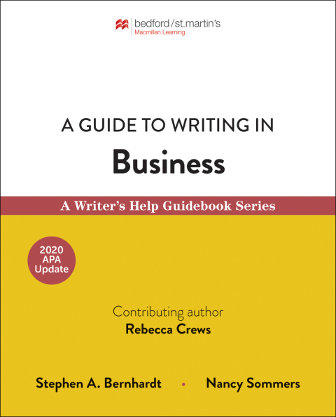 Cover image for book A Guide to Writing in Business