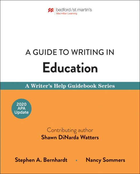 Cover image for book A Guide to Writing in Education