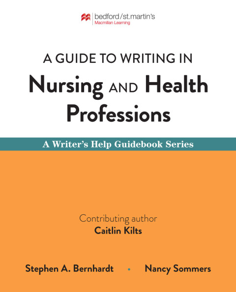 Cover image for book A Guide to Writing in Nursing and Health Sciences