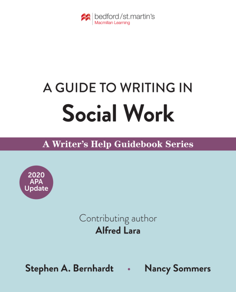 Cover image for book A Guide to Writing in Social Work