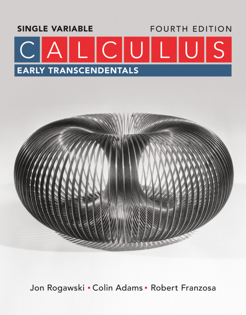 Cover image for book Calculus: Early Transcendentals Single Variable