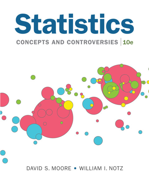 Cover image for book Statistics: Concepts and Controversies