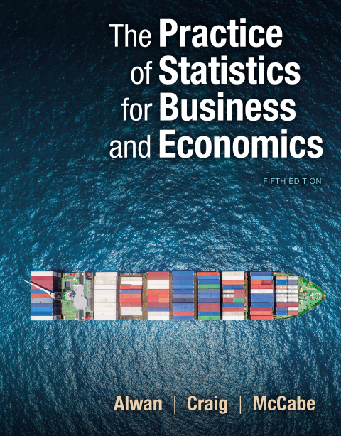 Cover image for book The Practice of Statistics for Business and Economics