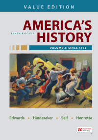 America's History, Value Edition, Volume 2 10th Edition | 9781319277451 ...