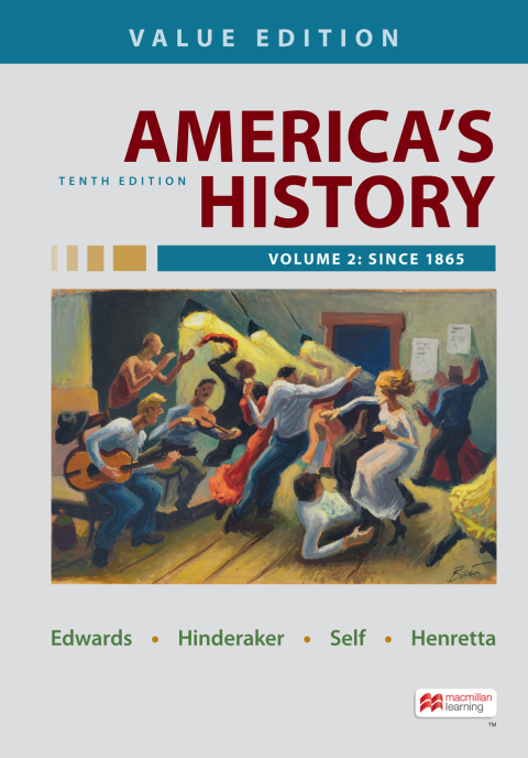 Cover image for book America's History, Value Edition, Volume 2