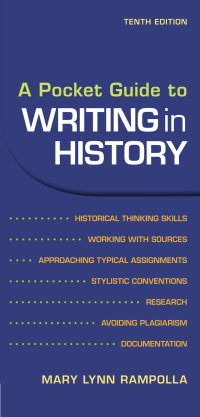 Cover image: A Pocket Guide to Writing in History 10th edition 9781319244415