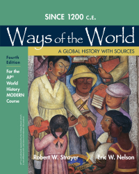 Cover image: 1200 Update Ways of the World with Sources for the AP® Modern Course 4th edition 9781319236571