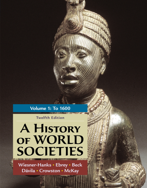 Cover image for book A History of World Societies, Volume 1