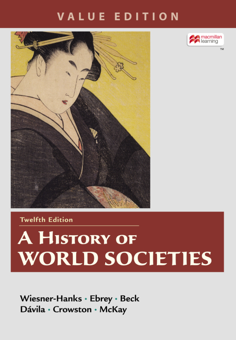 Cover image for book A History of World Societies Value, Combined Volume
