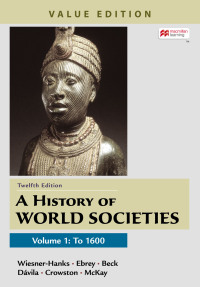 Cover image: A History of World Societies, Value Edition, Volume 1 12th edition 9781319304065