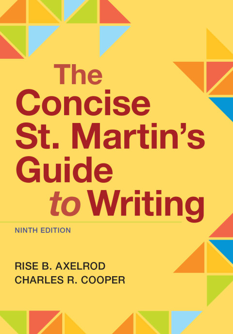 Cover image for book The Concise St. Martin's Guide to Writing