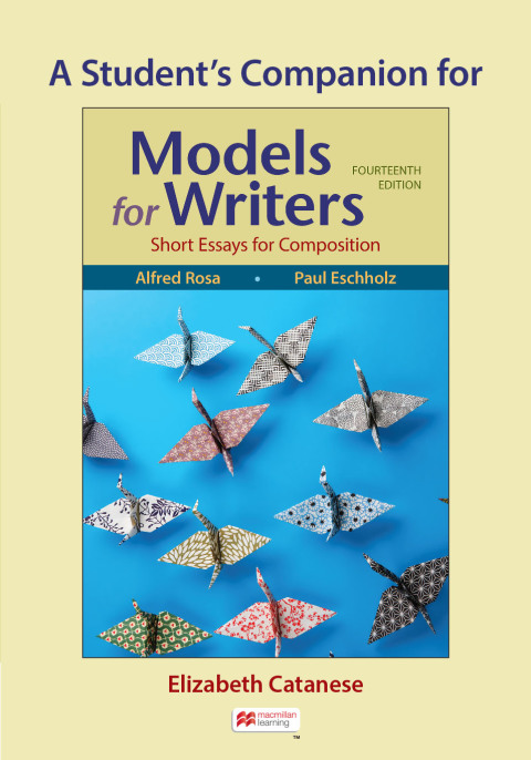 Cover image for book A Student's Companion to Models for Writers