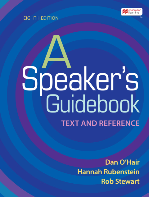 Cover image for book A Speaker's Guidebook