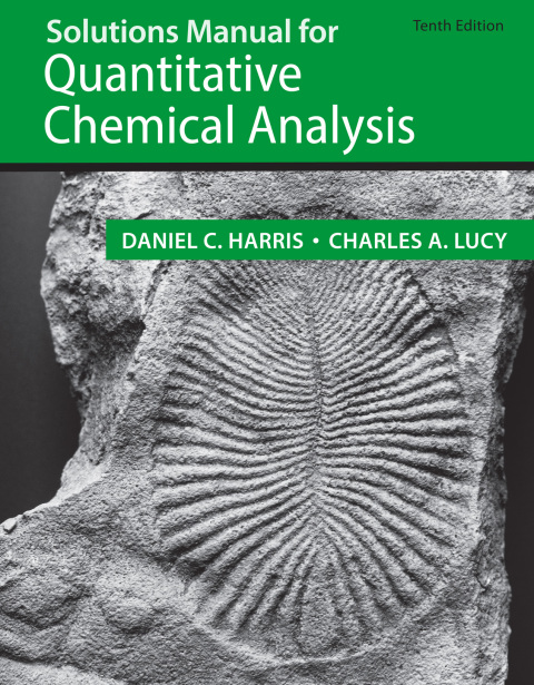 Cover image for book Solutions Manual for Quantitative Chemical Analysis