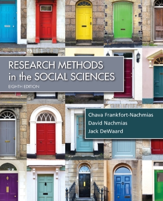 Research Methods in the Social Sciences