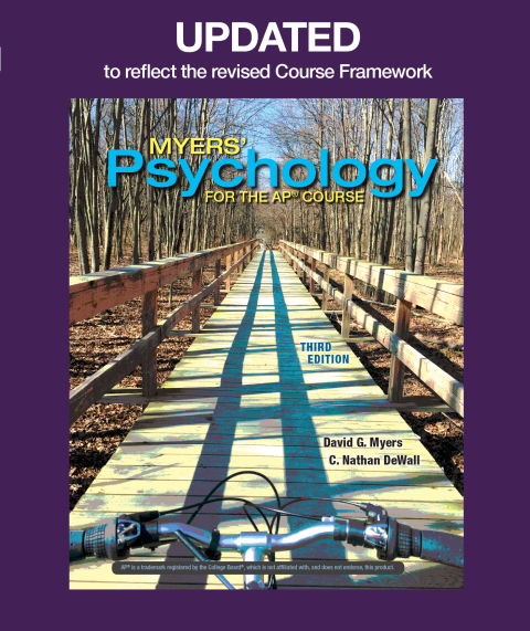 Cover image for book Updated Myers' Psychology for AP® Course