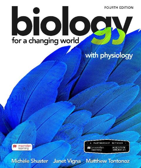 Cover image for book Scientific American Biology for a Changing World with Physiology