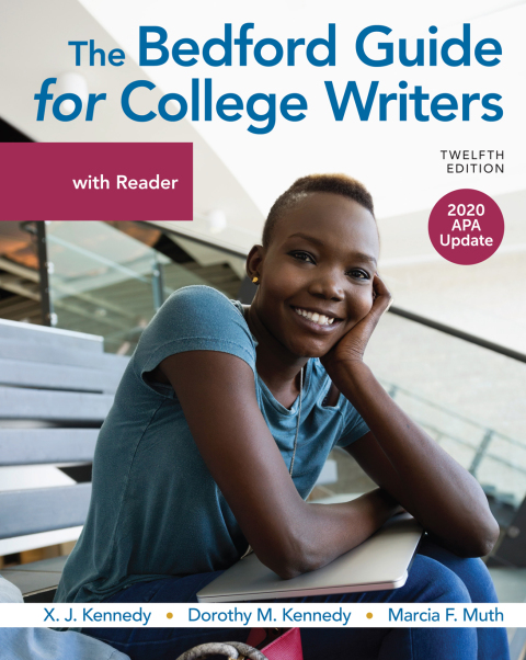 Cover image for book The Bedford Guide for College Writers with Reader, Research Manual, and Handbook APA Reprint