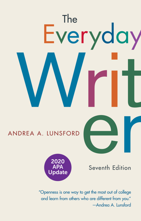 Cover image for book The Everyday Writer with 2020 APA Update