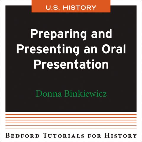 Cover image for book How to Give an Oral Presentation - U.S.