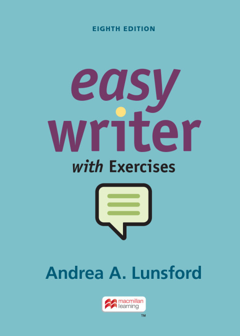 Cover image for book EasyWriter with Exercises