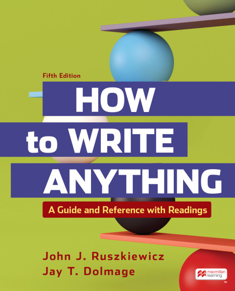 Cover image for book How to Write Anything with Readings