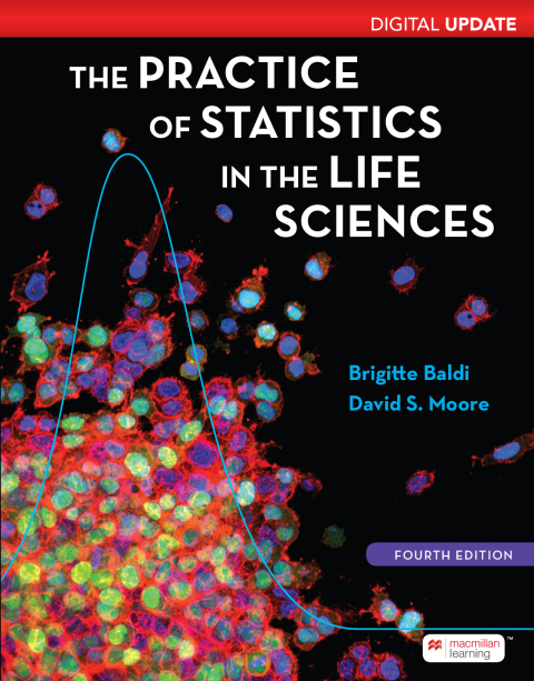 Cover image for book Practice of Statistics in the Life Sciences, Digital Update