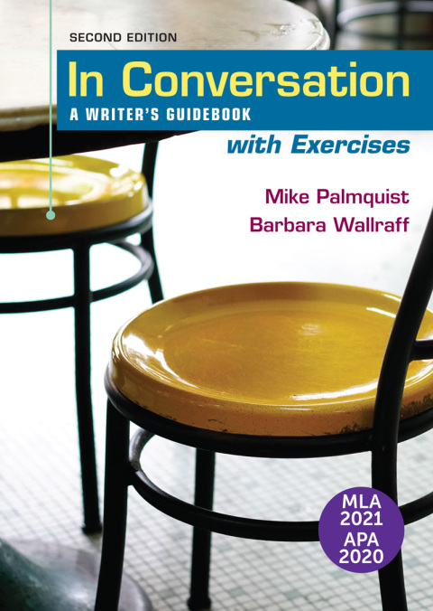 Cover image for book In Conversation with Exercises, with 2020 APA and 2021 MLA Updates