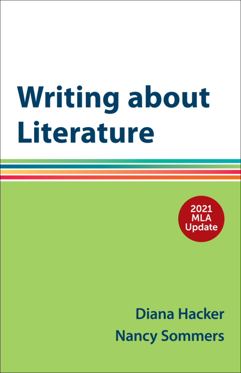 Cover image for book Writing about Literature with 2021 MLA Update