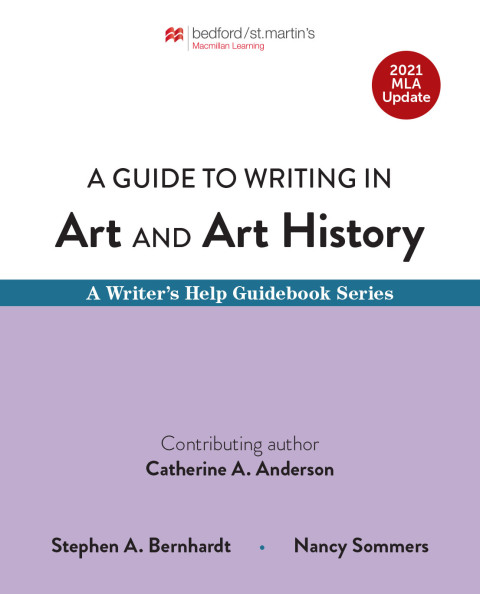 Cover image for book A Guide to Writing in Art and Art History with 2021 MLA Update