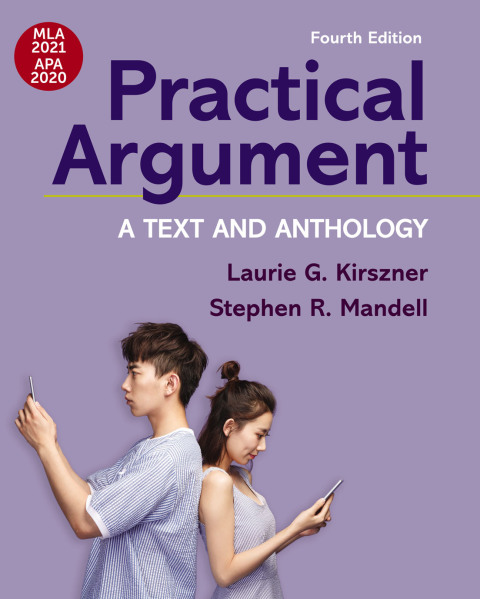 Cover image for book Practical Argument with 2020 APA and 2021 MLA Updates