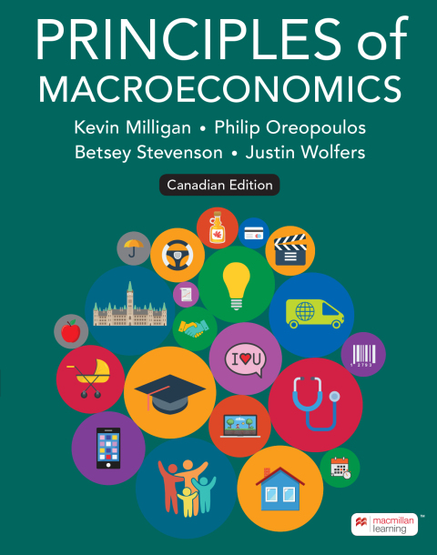 Cover image for book Principles of Macroeconomics Canadian Edition