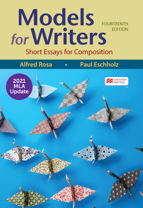Cover image for book Models for Writers with 2021 MLA Update