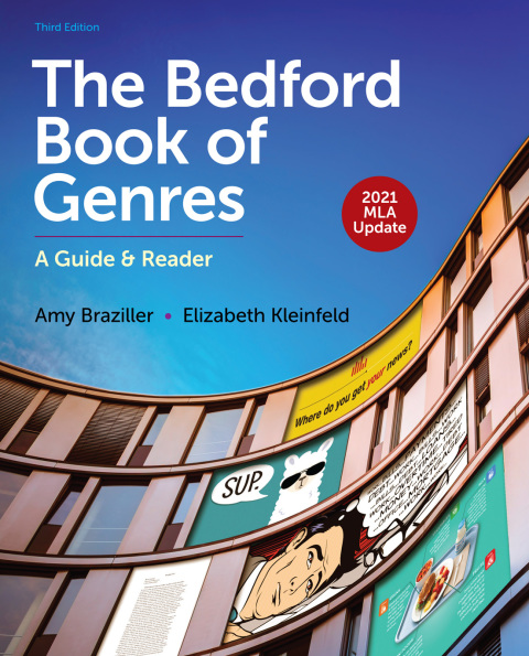 Cover image for book The Bedford Book of Genres with 2021 MLA Update