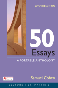 50 essays publisher