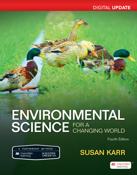 Cover image for book Scientific American Environmental Science for a Changing World, Digital Update