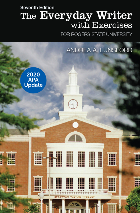 Cover image for book CM IA Achieve for The Everyday Writer with Exercises 7e, 2020 APA Update and 2021 MLA Updates (1-Term Online) for Roger State University