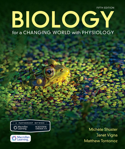 Cover image for book Scientific American Biology for a Changing World with Physiology,